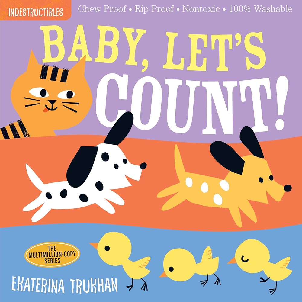 Indestructibles: Baby, Let's Count!: Chew Proof · Rip Proof · Nontoxic · 100% Washable (Book for Babies, Newborn Books, Safe to Chew) cover image