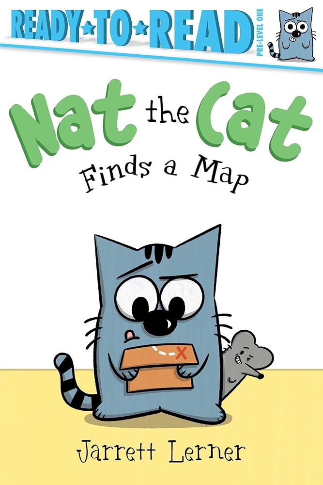 Nat the Cat Finds a Map: Ready-to-Read Pre-Level 1 cover image