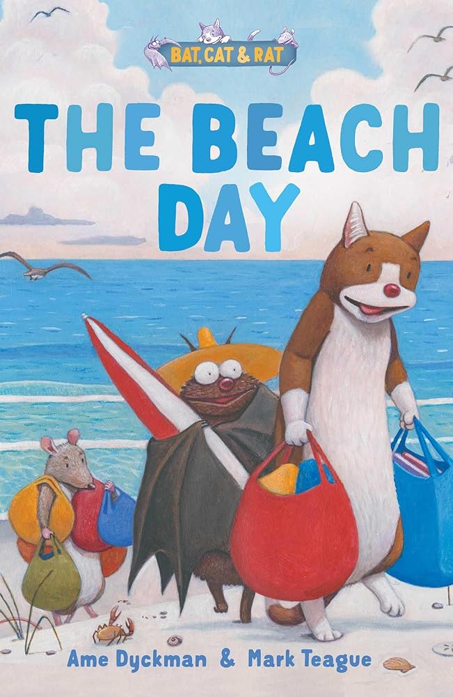 The Beach Day: Three-and-a-Half Stories (3) (Bat, Cat & Rat) cover image