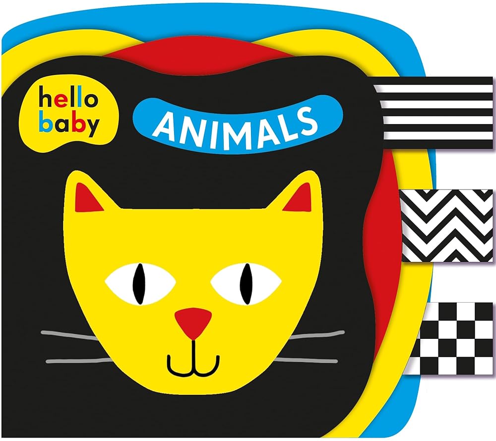 Animals (Hello Baby): A high contrast book for newborns cover image