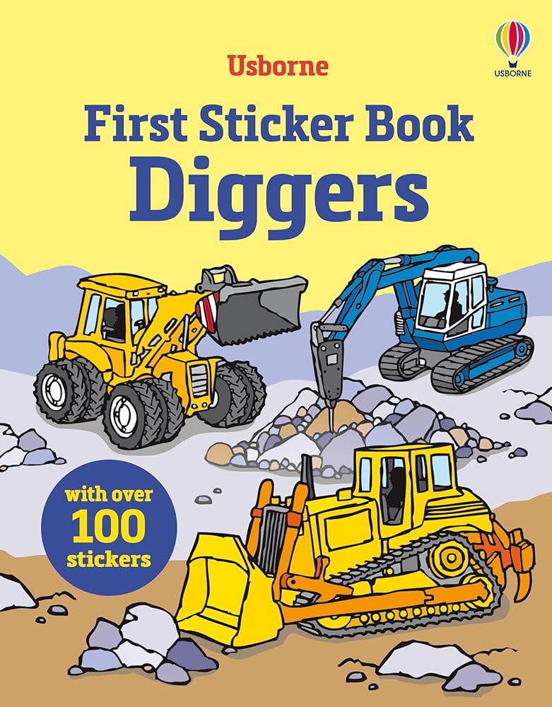 First Sticker Book Diggers cover image