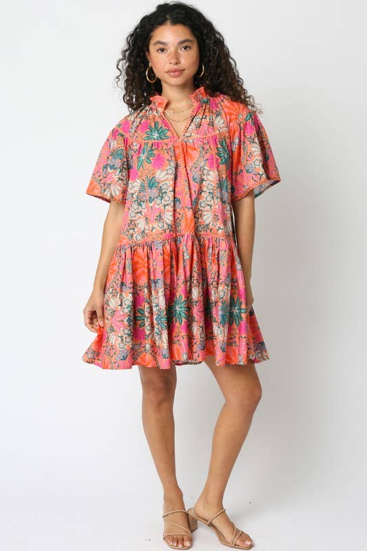 The Viola Floral Dress
