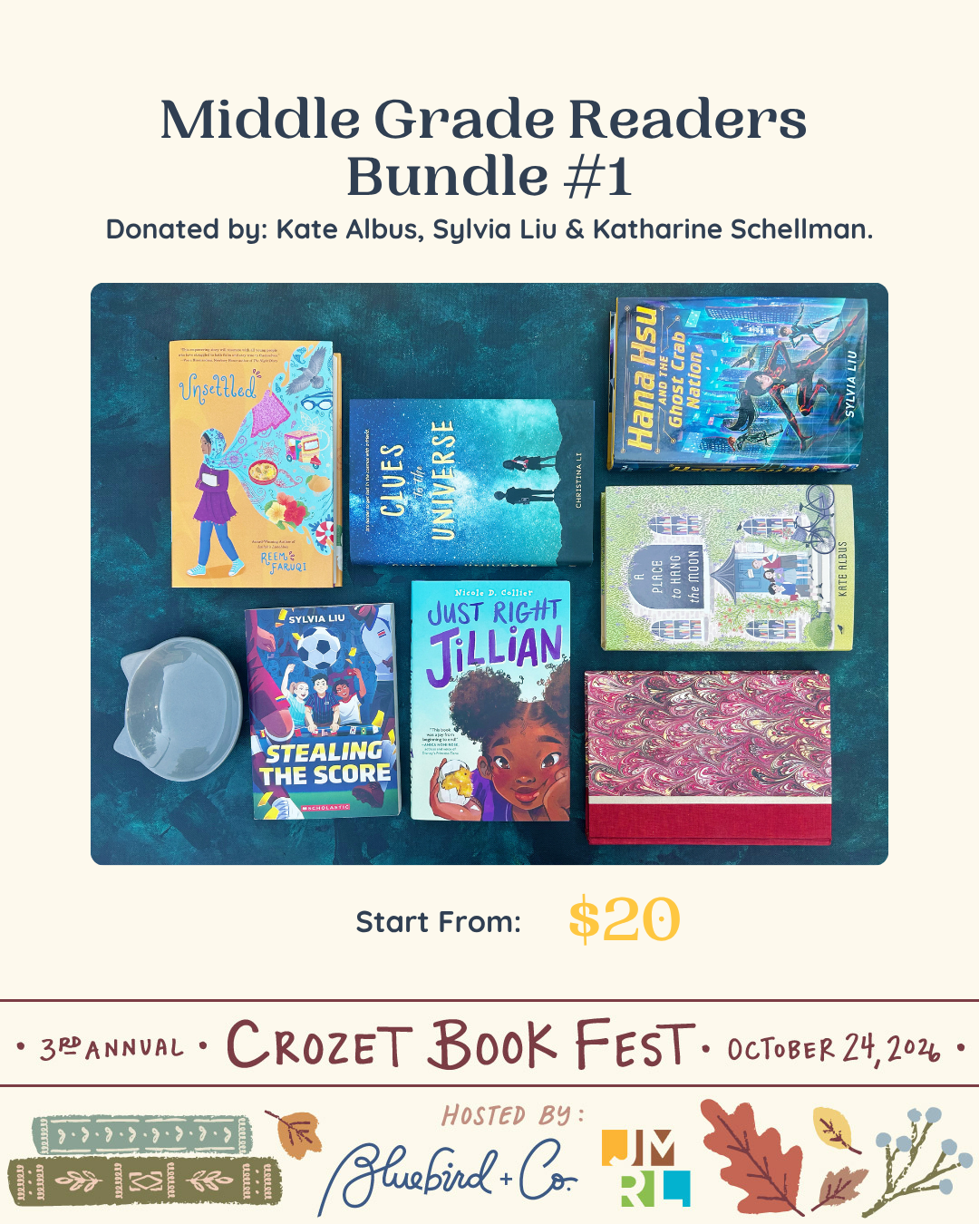 Middle Grade Reads Bundle #1 (ages 8-12)
