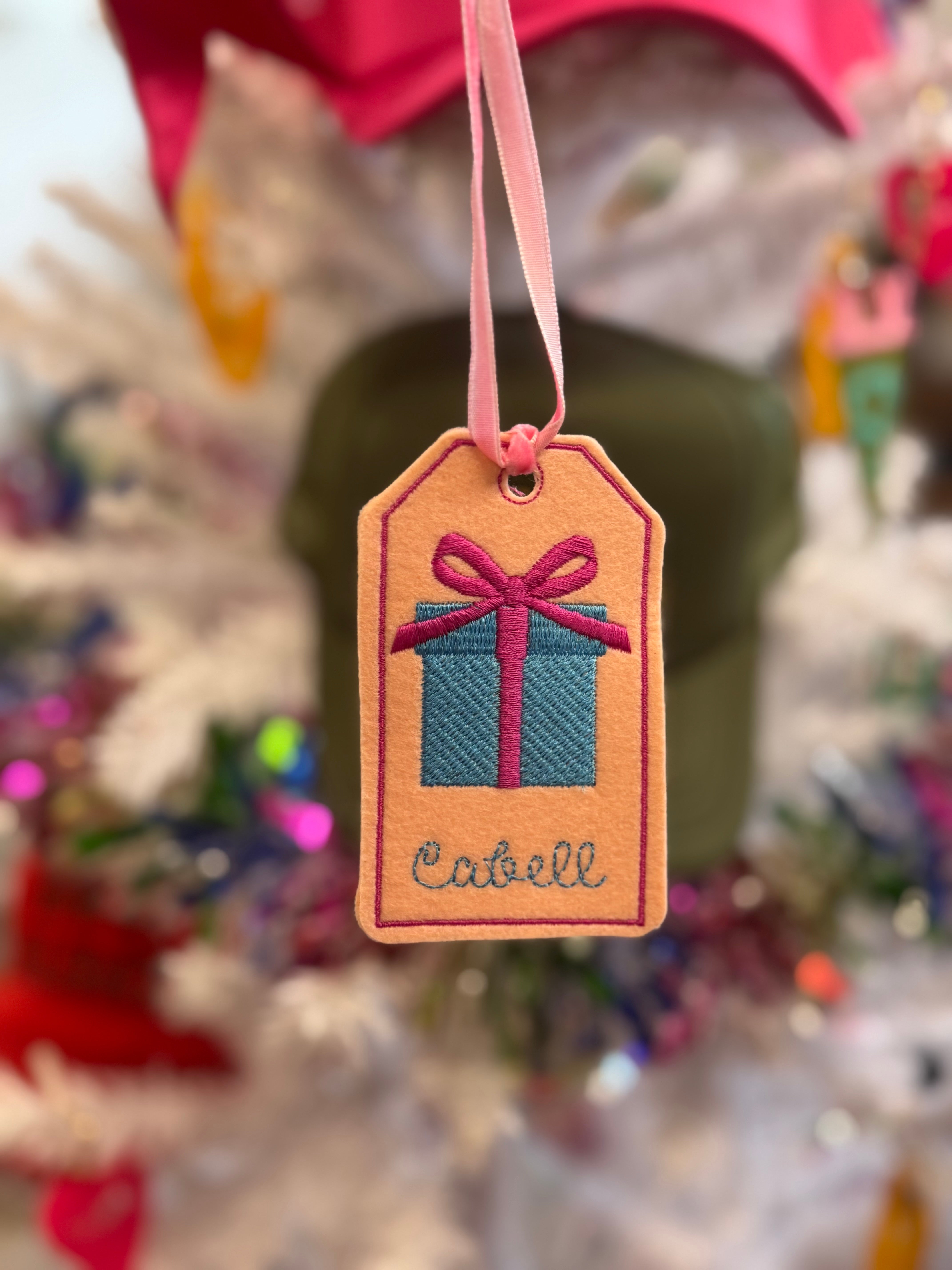 Small Custom Gift Tag
