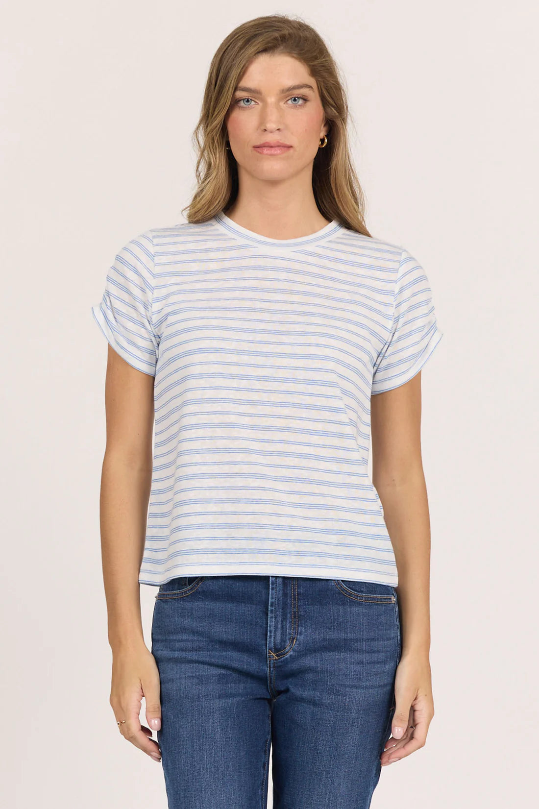 The Kaira in Cobalt Stripe