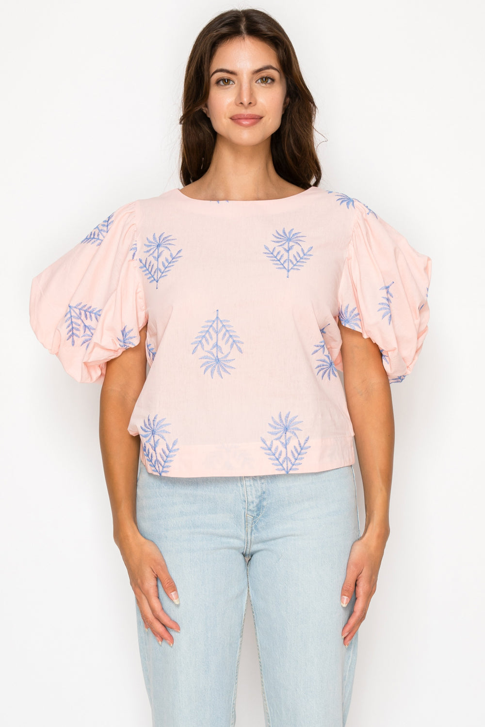 Azure Leaf Top