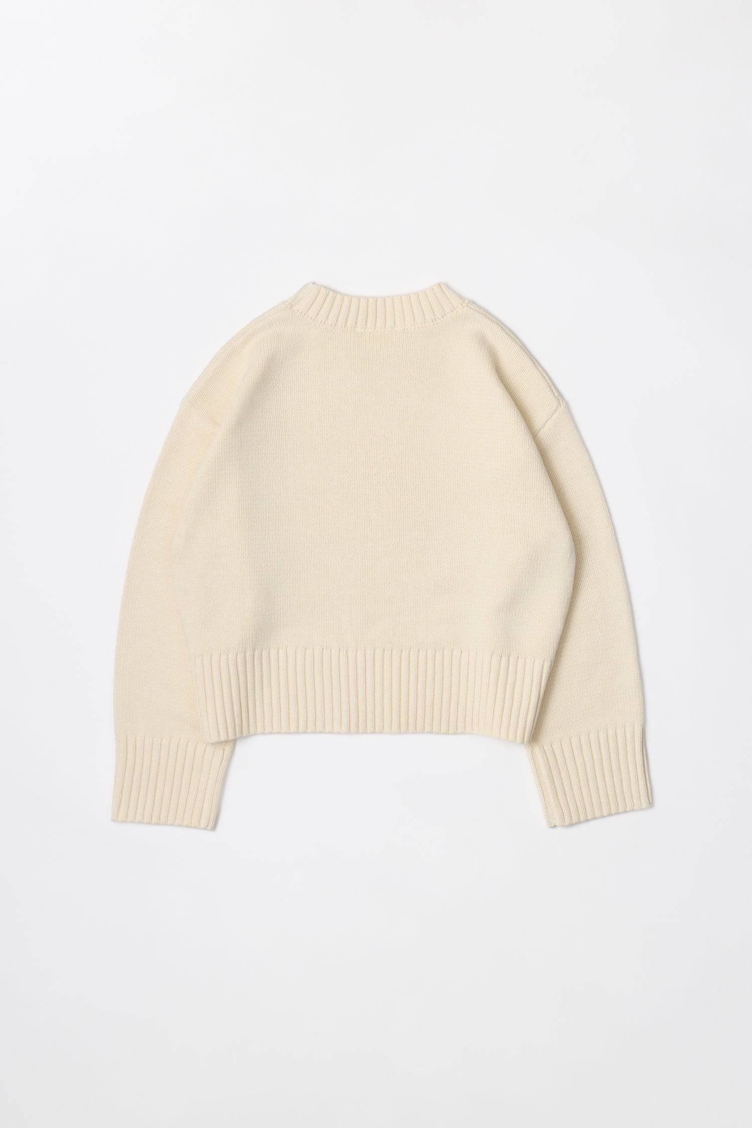 The Asher Sweater in Cream