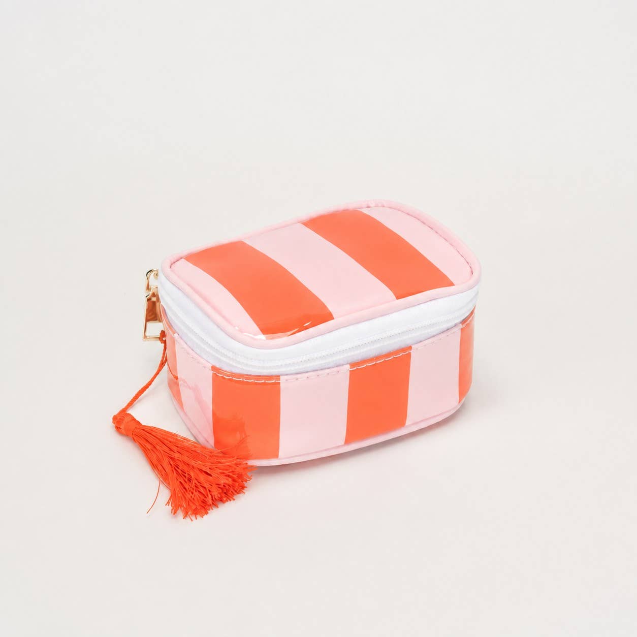 Mini Stripe Cosmetic Case
