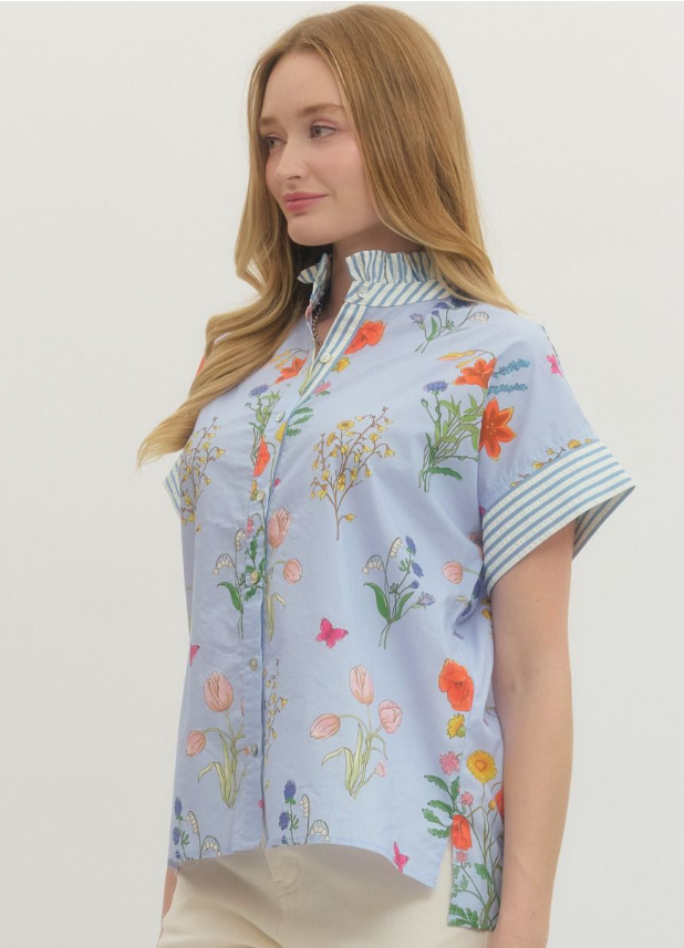 Mixed Bouquet Blouse