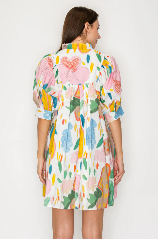 Butterfly Breeze Mini Dress