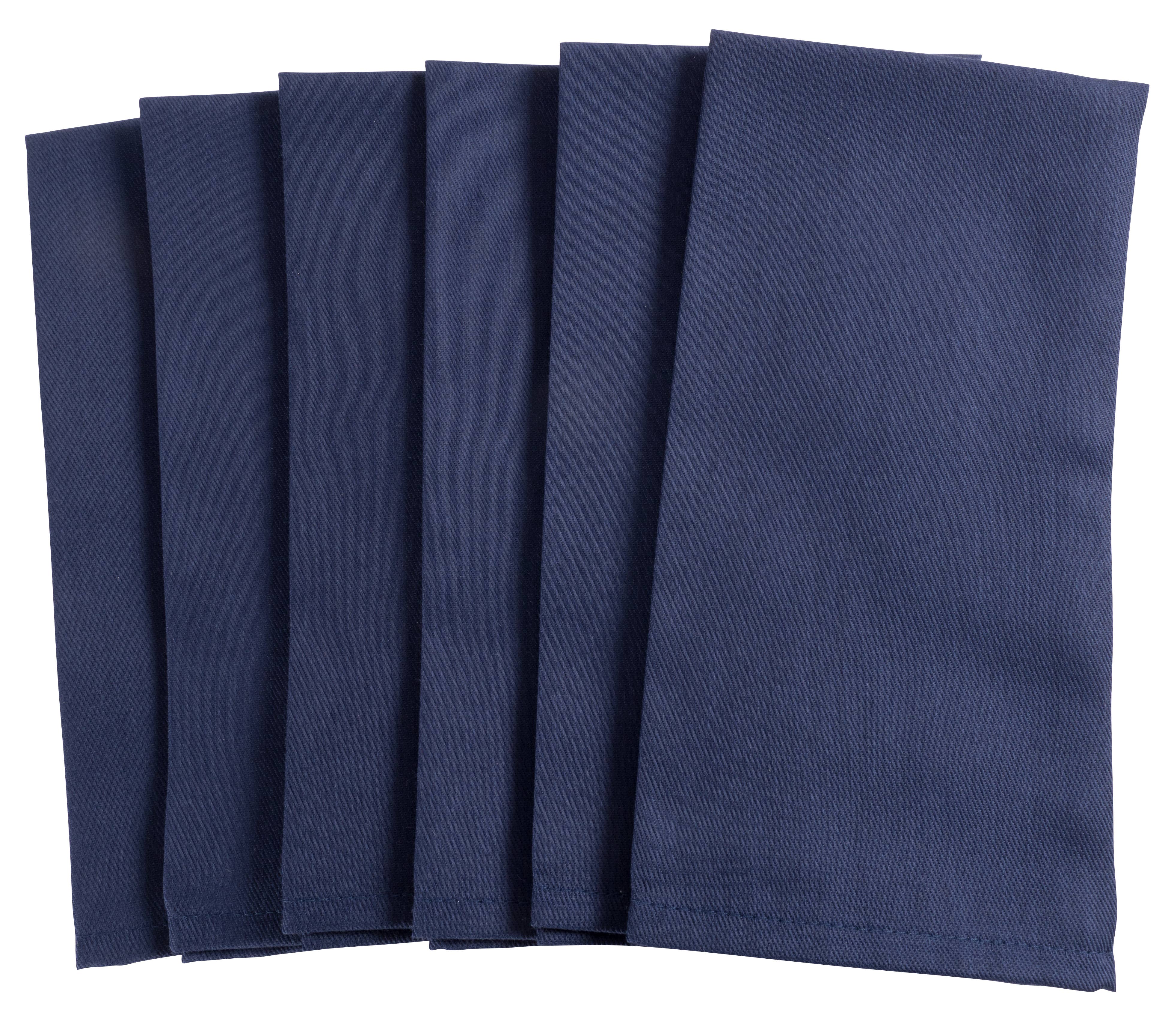 Large Solid Dinner Napkins