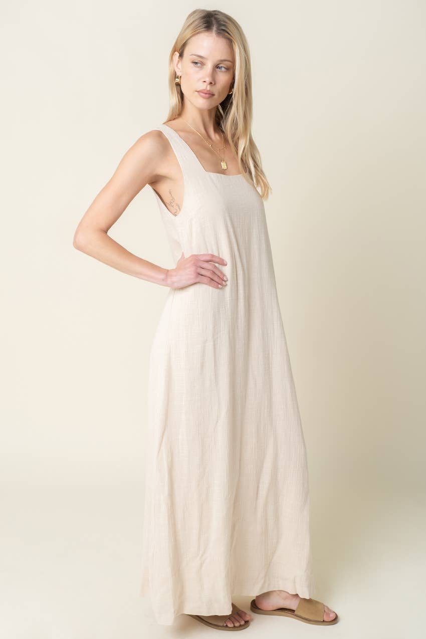 The Avery Relaxed Maxi Tank Dress