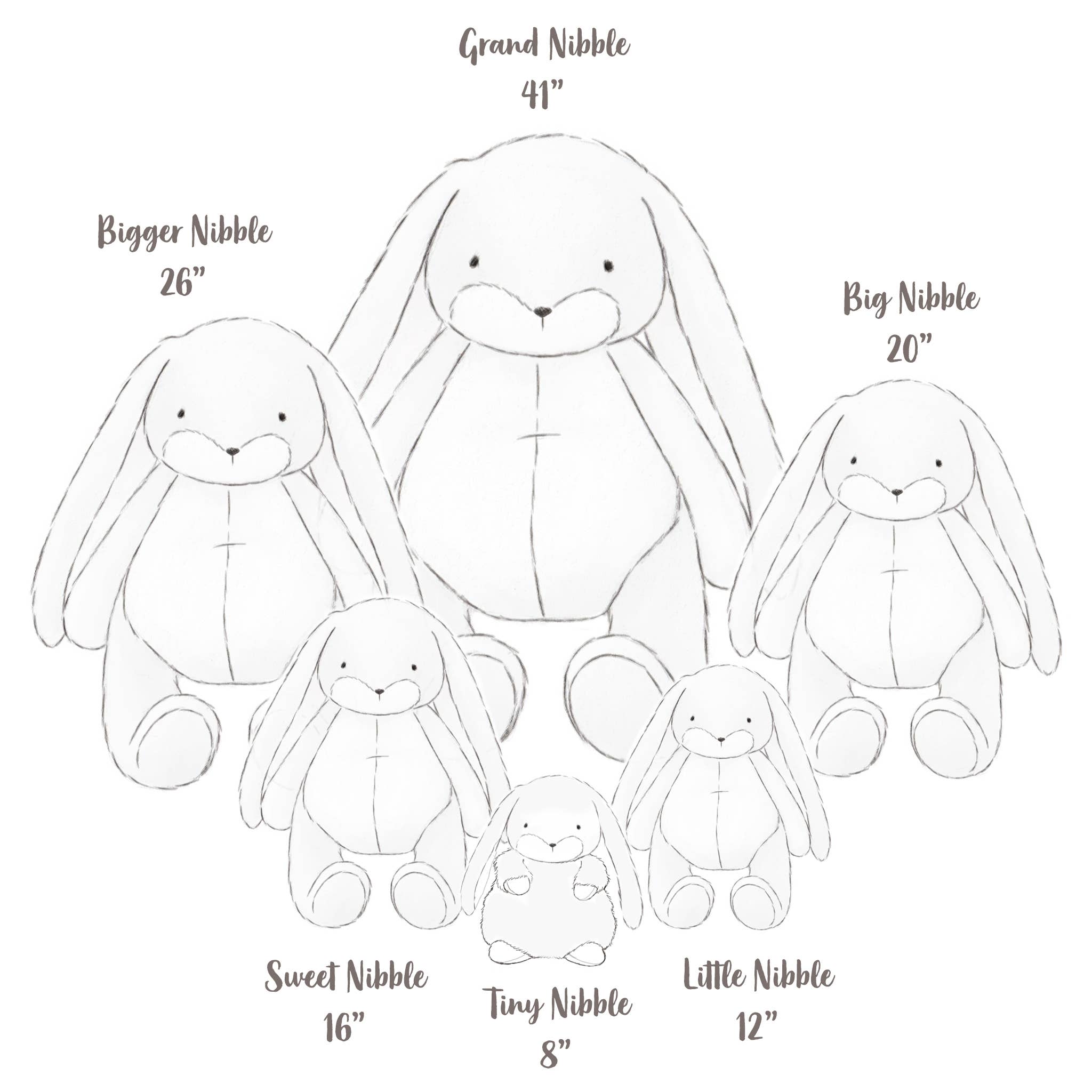 Tiny 8" Nibble Bunny - Pistachio