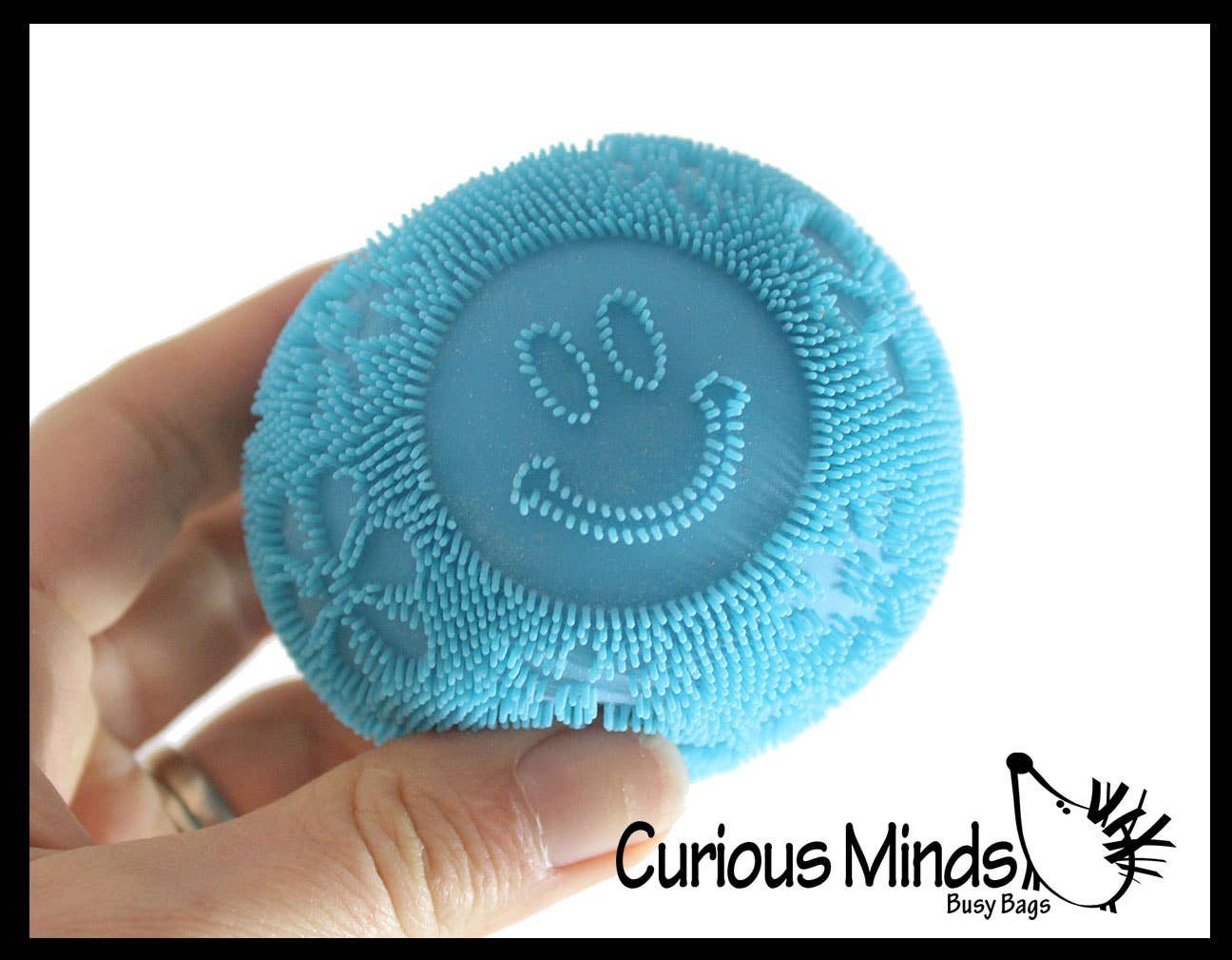 1 NeeDoh Fuzzball FLOWER POWER Soft Doh Filled Stretch Ball
