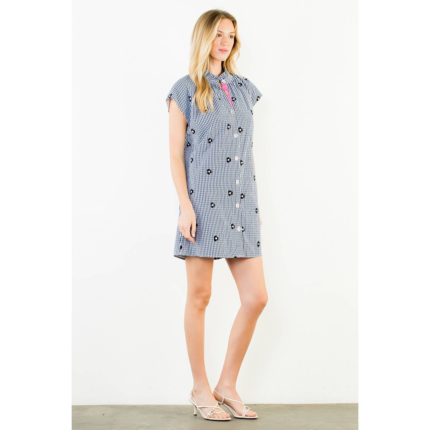Ginger Gingham Mini Dress