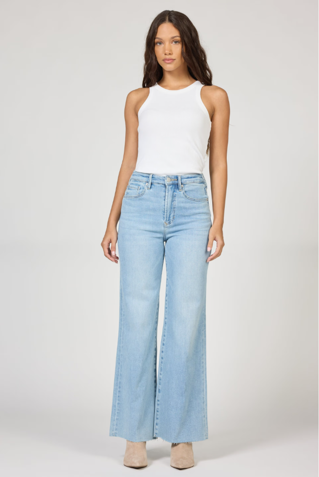 Fiona Wide Leg Jeans in Mirny