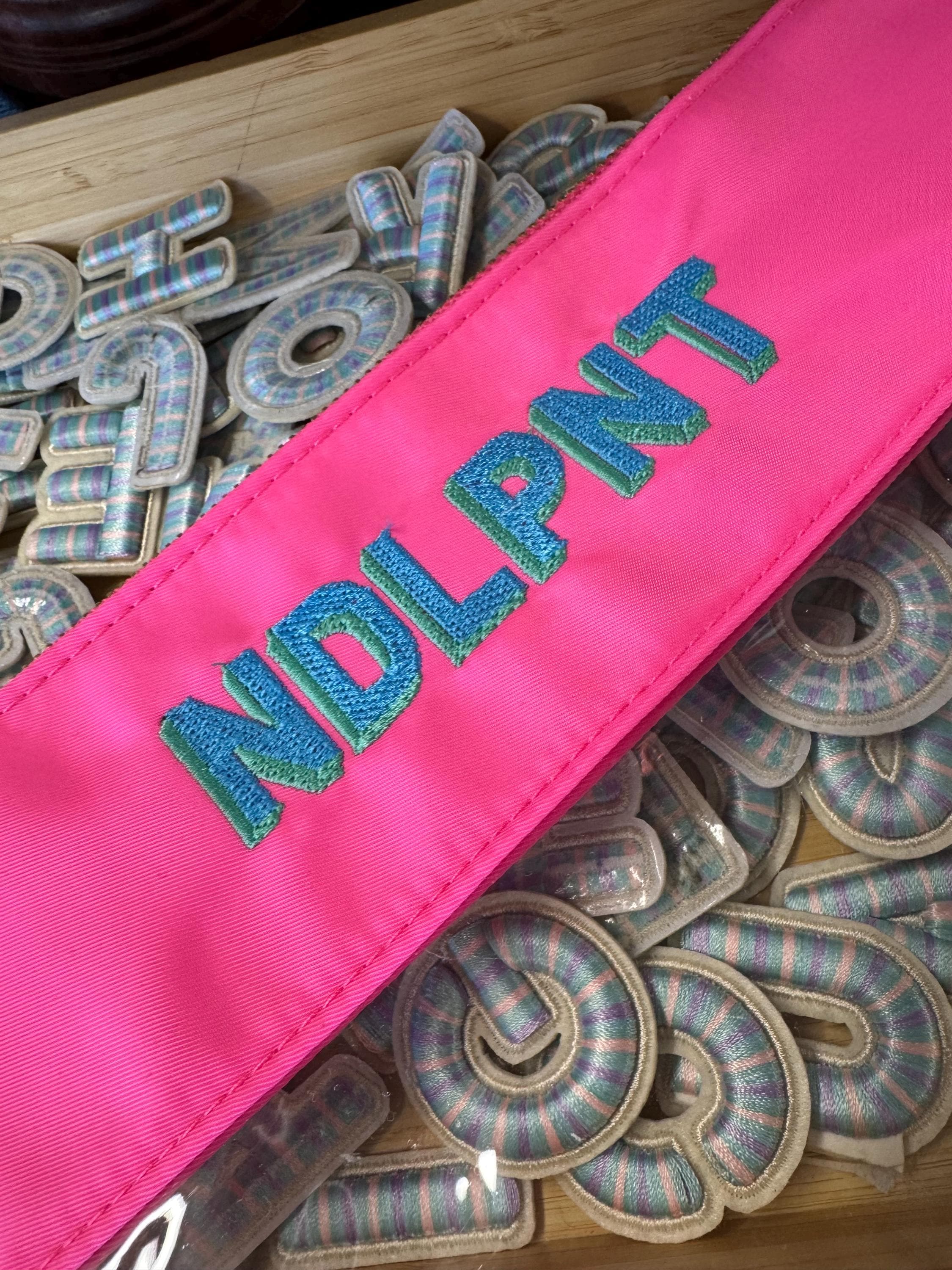 Needlepoint Storage Pouch