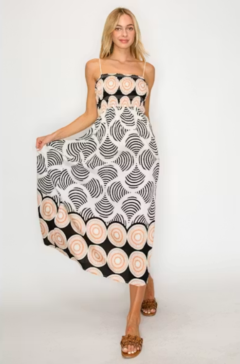 Midnight Shell Sundress