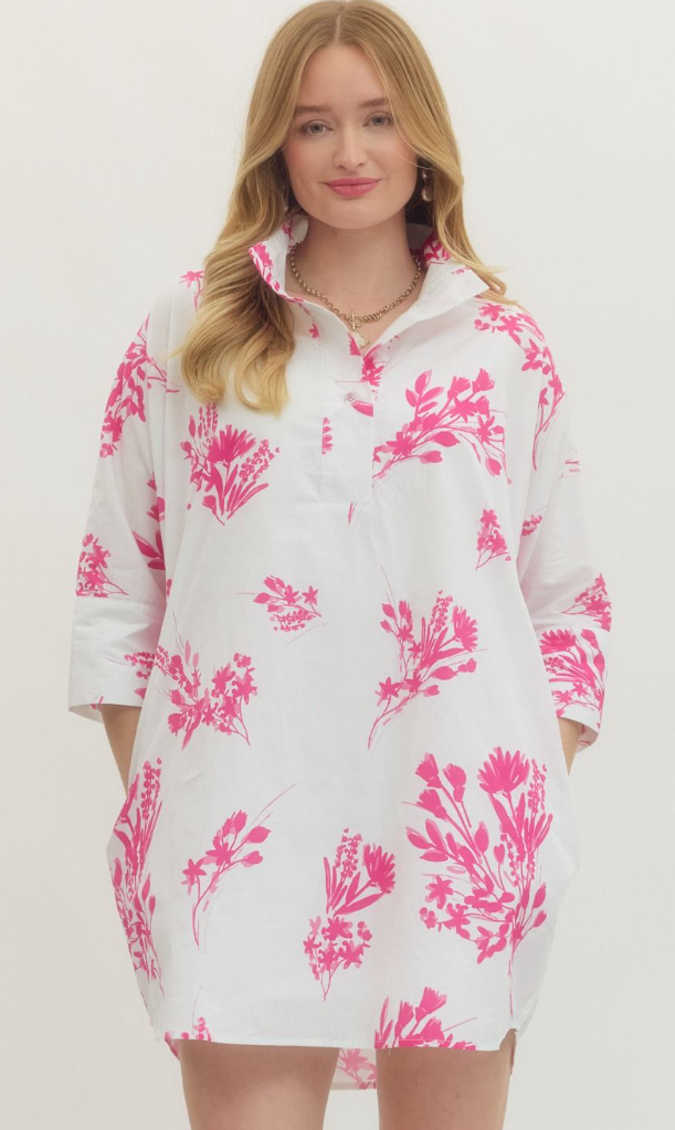 Gwenith Mini Shirt Dress