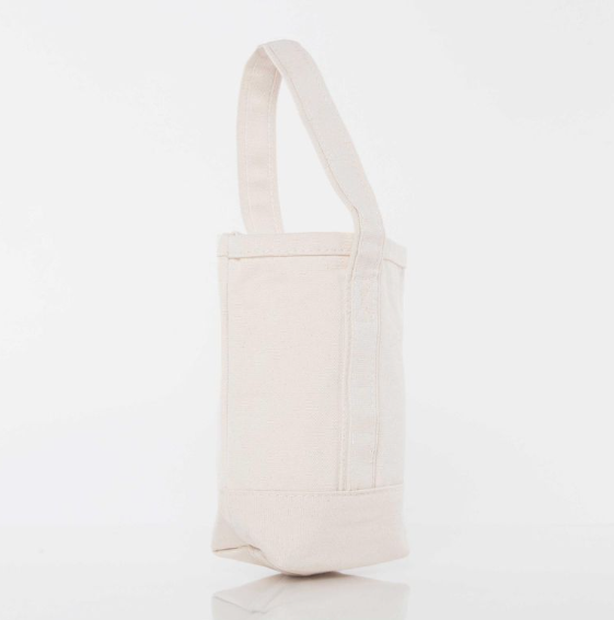 Two Bottle Canvas Wine Tote