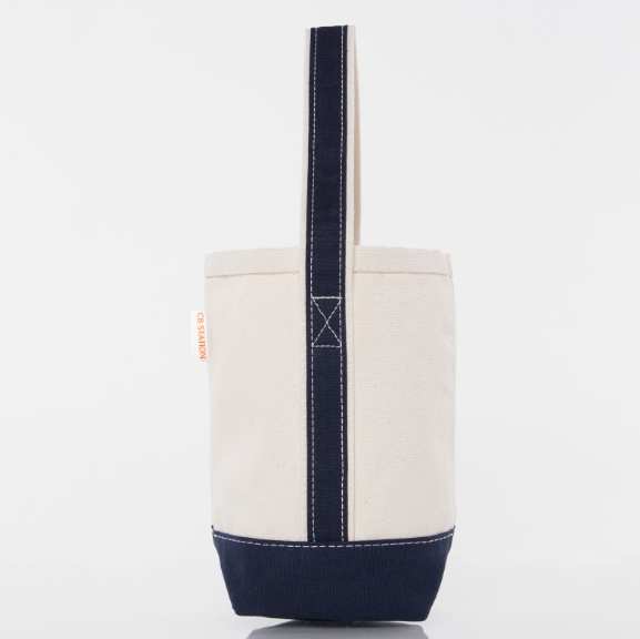 Two Bottle Canvas Wine Tote