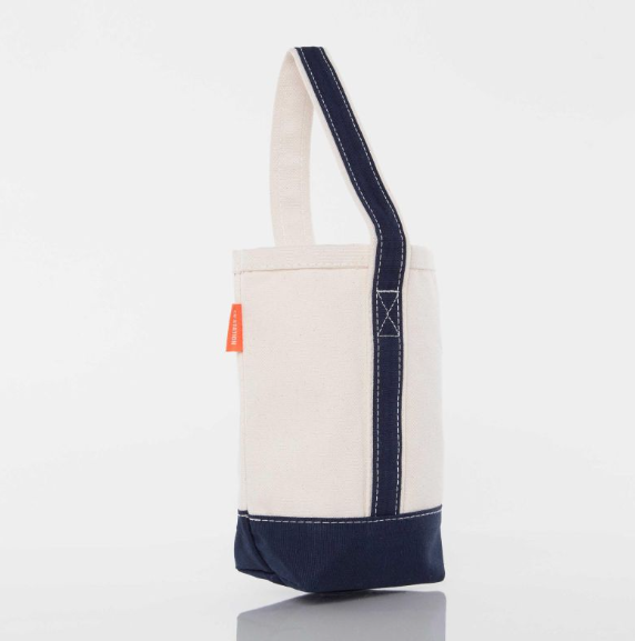 Two Bottle Canvas Wine Tote
