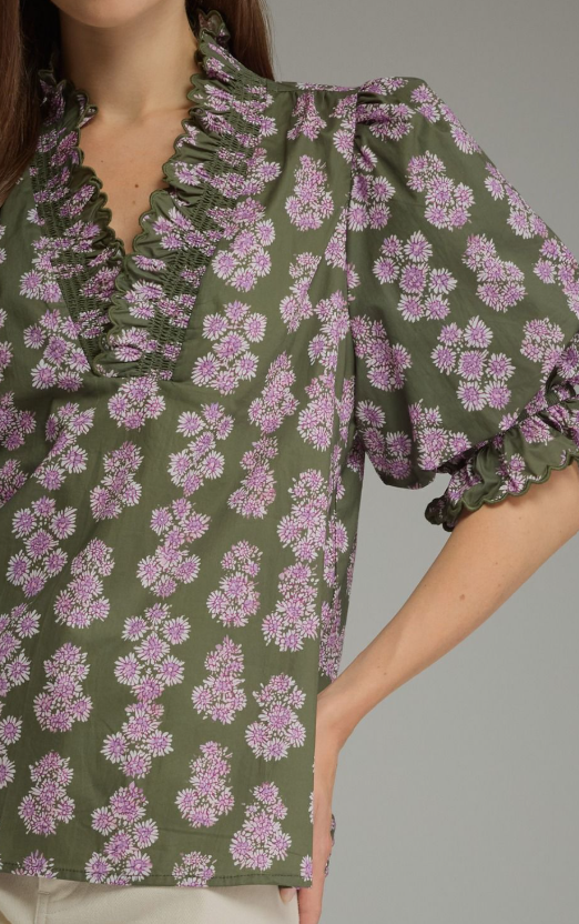 Olive and Thistle Blouse