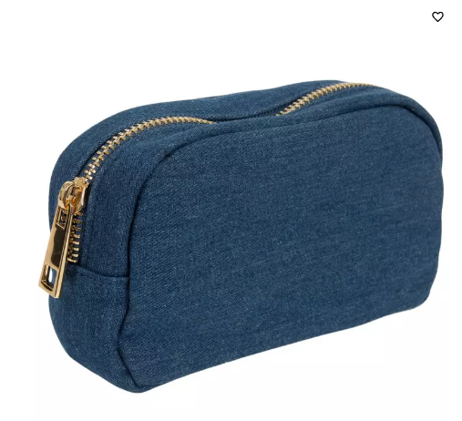 Denim Rectangle Pouch